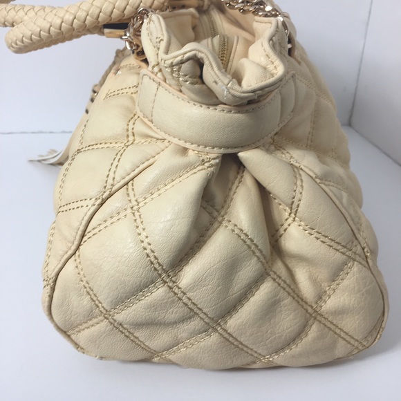 Bebe “Catherine” Butter Yellow Quilted Bag - Picture 14 of 16